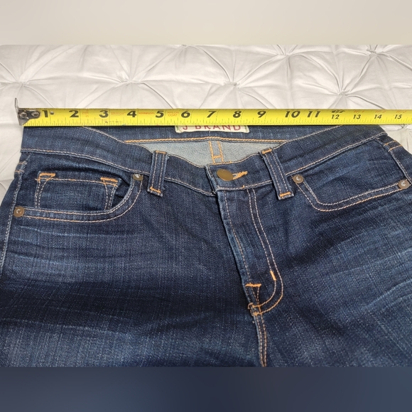 J BRAND Dark Wash Skinny Mid-Rise Jean Women's Size 27 - Picture 4 of 9